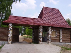 Полимерно-песчаная черепица
